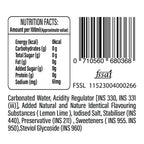 Pop Zero! Lime & Lemon Sparkling Water | Pack of 6 | ₹30 per bottle