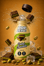 Pop Zero! Dubai Chocolate | Pack of 6 | ₹30 per bottle